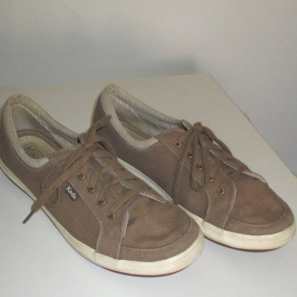 Keds Ortholite Vollie ll Womens Tan Canvas Sneaker - Size 8.5M - Picture 1 of 8